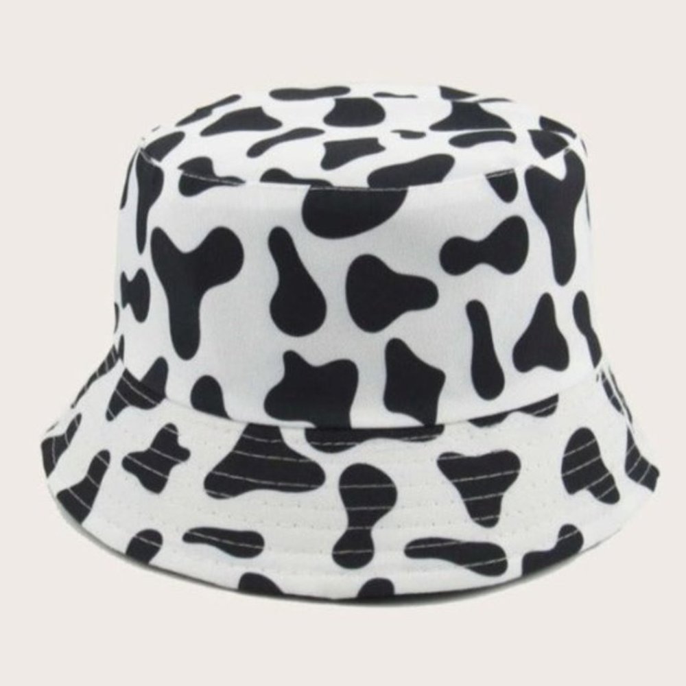 Cow Print Bucket Hat